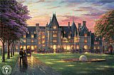 Thomas Kinkade elegant evening painting